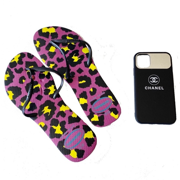 Havaianas Shoes - new Havaianas ❤︎ Slim Flip Flop ❤︎ Fuchsia Cheetah